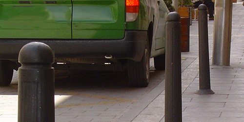 800 mm cylindrical Anti-parking Post